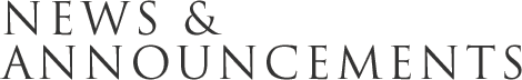 News & Announcements